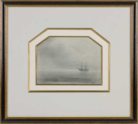 Айвазовский Иван Константинович. Корабль в море 